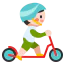 Kick scooter icon 64x64