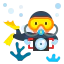 Scuba diving icon 64x64