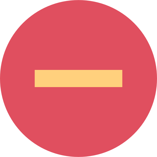 Negative icon