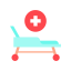 Hospital bed іконка 64x64