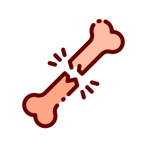Broken bone icon