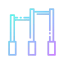 Gym bars icon 64x64