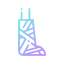 Leg sling icon 64x64