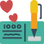 Cheque icon 64x64