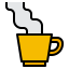 Hot coffee icon 64x64