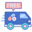 Free delivery icon 64x64
