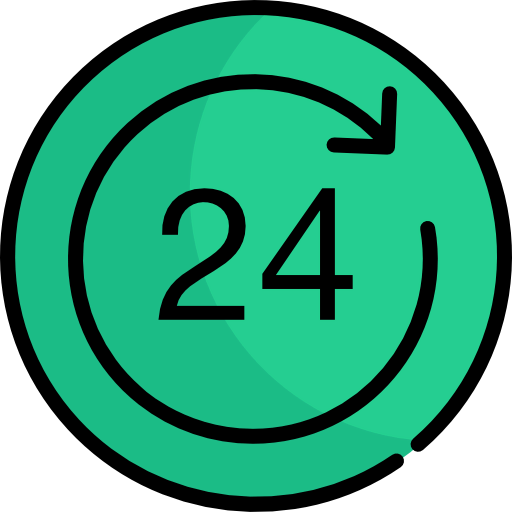 24 hours アイコン