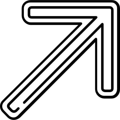 Diagonal arrow icon