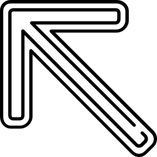 Diagonal arrow icon