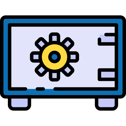 Safe box icon
