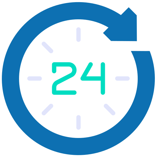 24 hours 图标