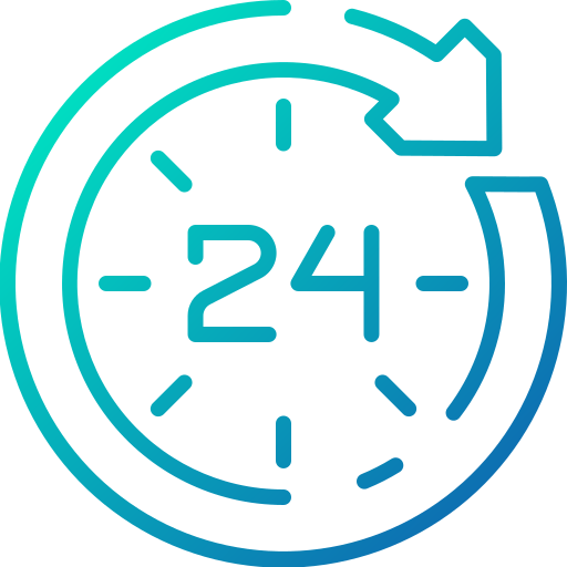24 hours アイコン