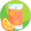 Orange juice icon 64x64