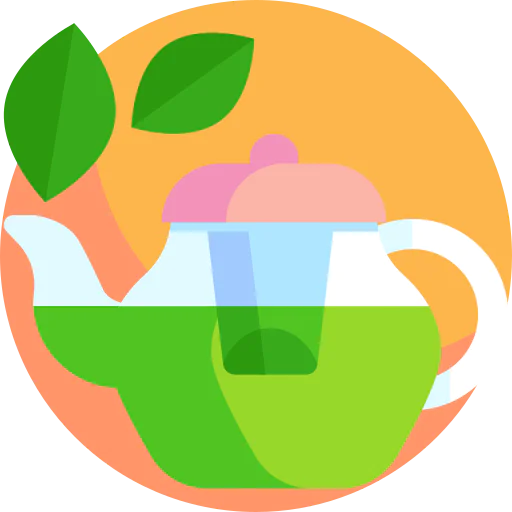 Green tea ícono