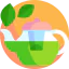 Green tea icon 64x64