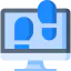 Digital footprint icon 64x64