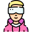 Virtual reality glasses icon 64x64