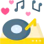 Romantic music icon 64x64