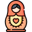 Matryoshka doll icon 64x64