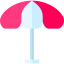 Sun umbrella icon 64x64