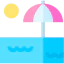 Swimming pool icon 64x64