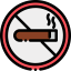 No smoking icon 64x64