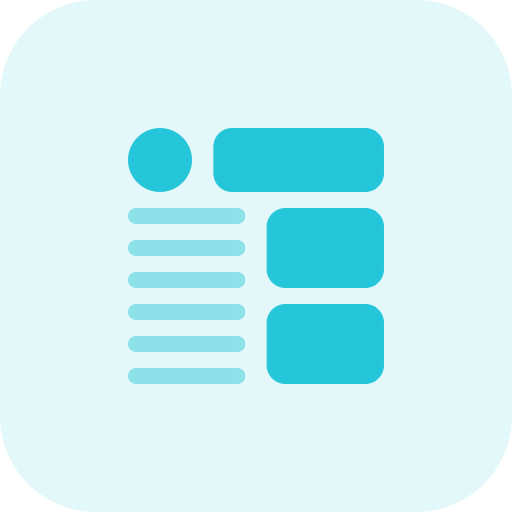 Landing page icône
