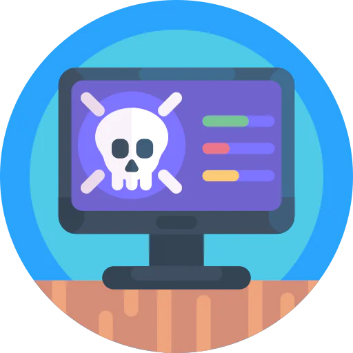 Computer monitor icon