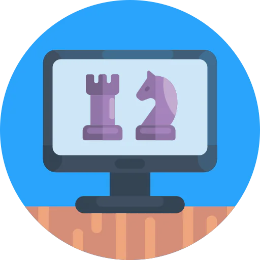 Computer monitor icon