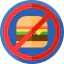 No fast food icon 64x64