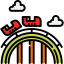Roller coaster icon 64x64