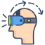 Vr glasses icon 64x64
