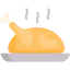 Roast chicken icon 64x64