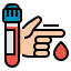 Blood test icône 64x64