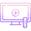 Tv monitor icon 64x64