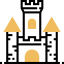 Bouncy castle icon 64x64