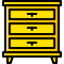 Chest of drawers icon 64x64