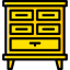 Chest of drawers icon 64x64