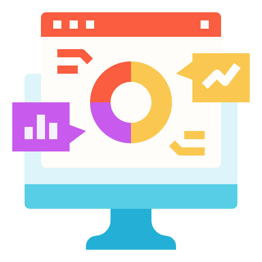 Data analytics icône