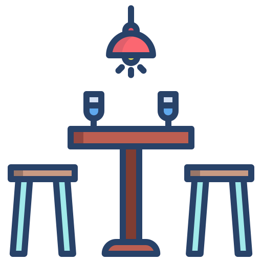Dining table icon
