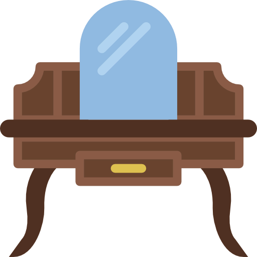 Dressing table icon