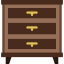 Chest of drawers icon 64x64