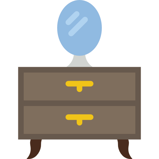 Dressing table icon