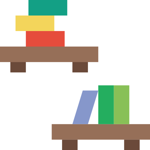 Bookshelf icône