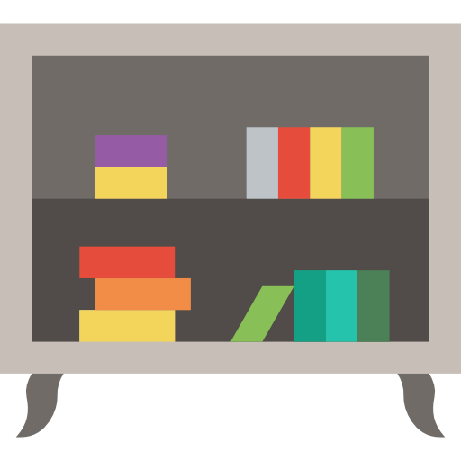Bookshelf icône