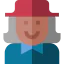 Old woman icon 64x64