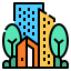 City building icon 64x64