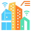 Smart city icon 64x64