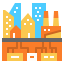 Smart city icon 64x64