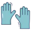 Rubber gloves icon 64x64